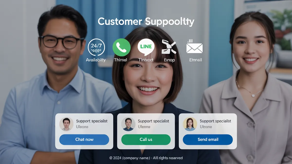 ทีมบริการลูกค้า Davin888 ตลอด 24 ชั่วโมง ผ่านไลน์ โทรศัพท์ และแชทสด